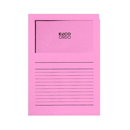 ELCO Fundas de protección DIN A4 lisas 120 g/m² Rosa