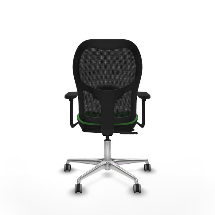 PIQUERAS Y CRESPO Silla de oficina Jorquera Verde y Negro con mecanismo Sincro/Traslack PIQUERAS Y CRESPO Silla de oficina Jorquera Verde y Negro con mecanismo Sincro/Traslack