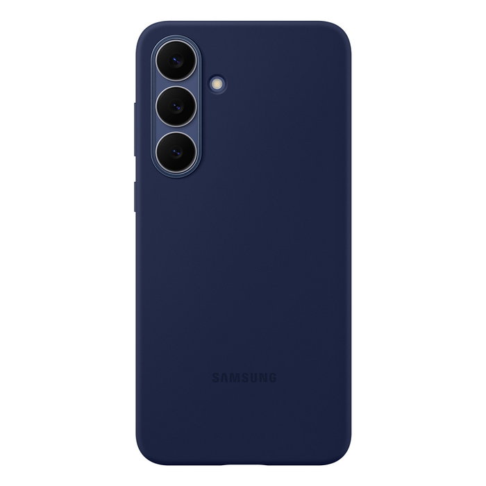Samsung Funda de Silicona Galaxy S25 FE Azul Oscuro Samsung Funda de Silicona Galaxy S25 FE Azul Oscuro
