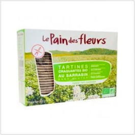 LE PAIN DES FLEURS Cracker Trigo Sarraceno 300gr Bio Sin Gluten Vegano