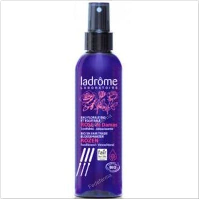 LADROME Agua Floral Rosas De Damasco 200ml Bio Loción Tonificante Pieles Secas/Sensibles