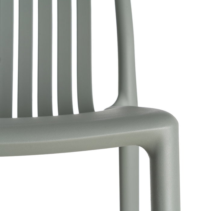 Taburete Verde Polipropileno Exterior 52 X 55 X 100 cm (Set de 4)