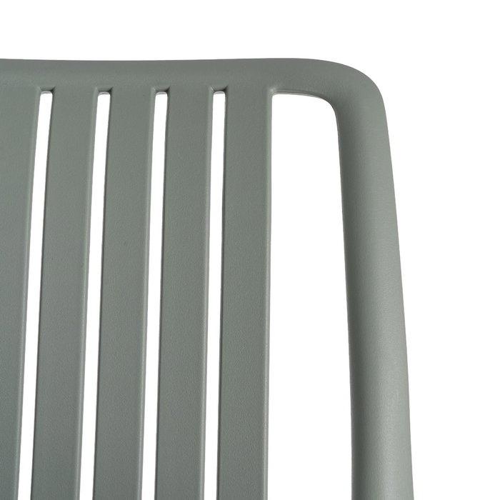 Taburete Verde Polipropileno Exterior 52 X 55 X 100 cm (Set de 4)