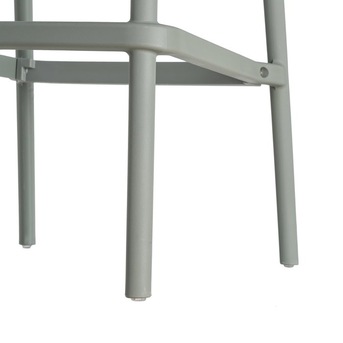 Taburete Verde Polipropileno Exterior 52 X 55 X 100 cm (Set de 4)