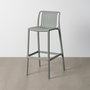 Taburete Verde Polipropileno Exterior 52 X 55 X 100 cm (Set de 4)