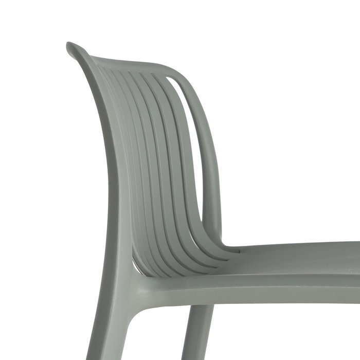 Taburete Verde Polipropileno Exterior 52 X 55 X 100 cm (Set de 4)