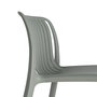 Taburete Verde Polipropileno Exterior 52 X 55 X 100 cm (Set de 4)