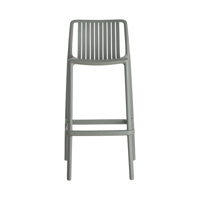 Taburete Verde Polipropileno Exterior 52 X 55 X 100 cm (Set de 4)