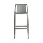Taburete Verde Polipropileno Exterior 52 X 55 X 100 cm (Set de 4)
