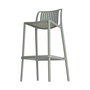 Taburete Verde Polipropileno Exterior 52 X 55 X 100 cm (Set de 4)