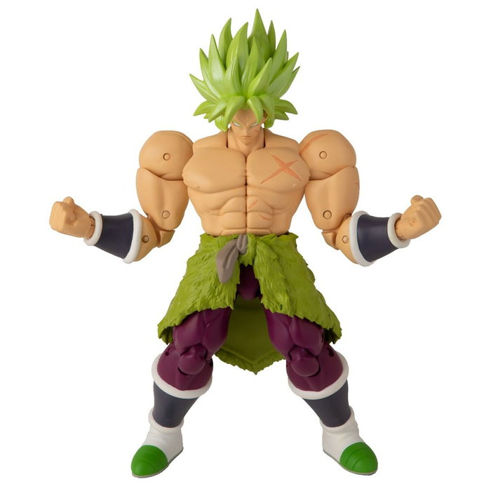 Bandai Dragon Ball Super Figura de estrella de dragón Super Saiyan Broly de 17 cm