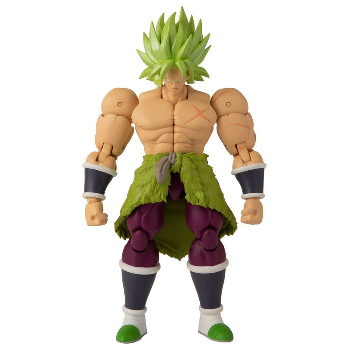 Bandai Dragon Ball Super Figura de estrella de dragón Super Saiyan Broly de 17 cm