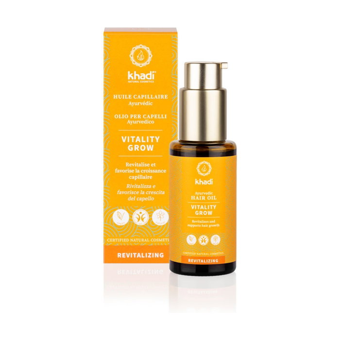 Khadi Aceite Capilar Vitalidad Crecimiento y Anticaída 50 ml Khadi Aceite Capilar Vitalidad Crecimiento y Anticaída 50 ml