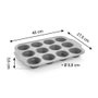 Tescoma Molde de silicona Delícia para 12 muffins