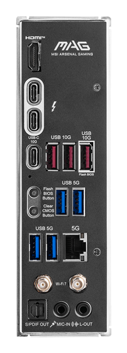 MSI MAG Z890 TOMAHAWK WiFi Placa Base ATX Intel Z890 con Socket LGA 1851 para Intel Core Ultra Series 2, DDR5, 5GbE, Wi-Fi 7, Bluetooth 5.4, Realtek ALC1220P 7.1