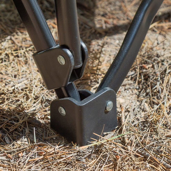 AKTIVE Silla de camping plegable con bolsa