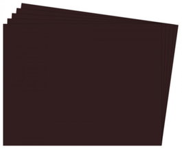 FIXO Pack de 25 Cartulinas Marrón Chocolate 50x65 cm 180g