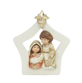 DKD Home Decor Nacimiento de Resina Surtido de 2 Unidades