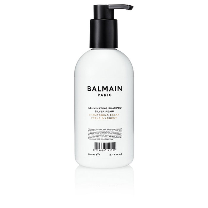 Balmain Hair Champú Iluminador Silver Pearl para Cabellos Rubios, Plateados y Grises - 300 ml Balmain Hair Champú Iluminador Silver Pearl para Cabellos Rubios, Plateados y Grises - 300 ml