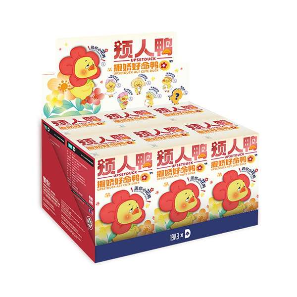 Golden Toys Upsetduck Peluche Pato Enfadado de 15 cm - Surtido de Modelos