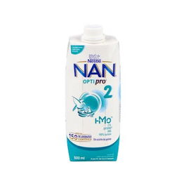NAN Leche Continuación Optipro 2 500 Ml Brik