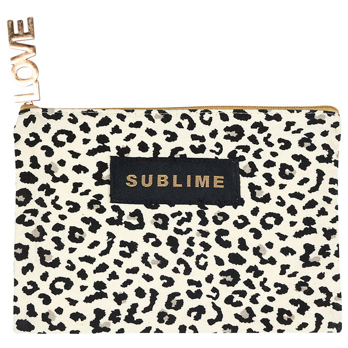 The Concept Factory Neceser Leopardo 20x14 cm