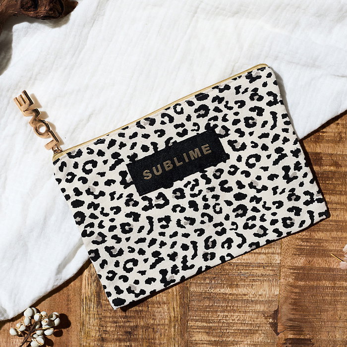 The Concept Factory Neceser Leopardo 20x14 cm