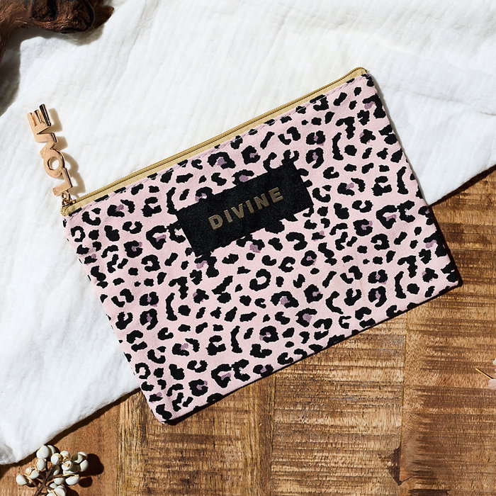 The Concept Factory Neceser Leopardo 20x14 cm