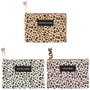 The Concept Factory Neceser Leopardo 20x14 cm