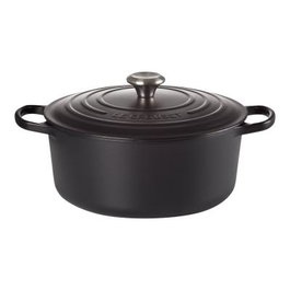 Le Creuset Signature Cacerola redonda 26 cm, negro, 21177260000430