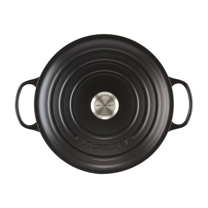 Le Creuset Signature Roaster round 26cm negro 21177260000430