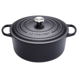Le Creuset Bräter rund 26 cm schwarz 21177260000430