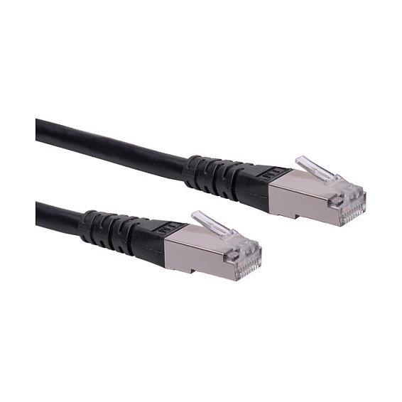 ROLINE Cable de red Patchkabel Kat.6 Class E S/FTP PiMF Negro 15m ROLINE Cable de red Patchkabel Kat.6 Class E S/FTP PiMF Negro 15m