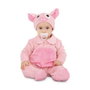 My Other Me Disfraz Pequeño Cerdito (Gorro, Mono, Patucos, Rabo y Chupete) Talla 6-12 Meses