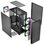 Caja Ordenador Logic Dart Pro ARGB Midi, mATX, USB-C, 3 Ventiladores, Negra