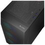 Caja Ordenador Logic Dart Pro ARGB Midi, mATX, USB-C, 3 Ventiladores, Negra