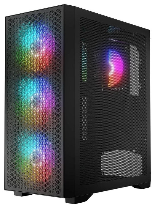 Caja Ordenador Logic Dart Pro ARGB Midi, mATX, USB-C, 3 Ventiladores, Negra Caja Ordenador Logic Dart Pro ARGB Midi, mATX, USB-C, 3 Ventiladores, Negra