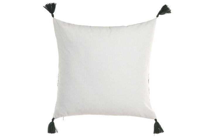 DKD Home Decor Cojín Algodón Poliéster Marrón 45x45 cm (Pack de 2)