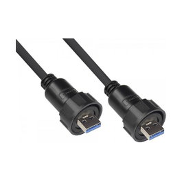 GoodConnections Cable USB 3.2 Gen 1 A-A de 1 m - Negro