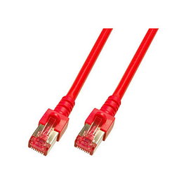 EFB Elektronik Cable de red RJ45 S/FTP Cat.6 LSZH 5m Rojo