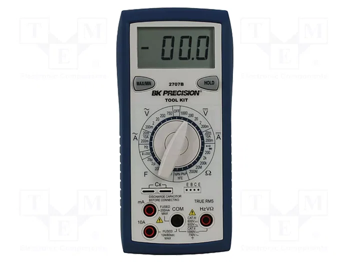 B&K PRECISION BK2707B Multímetro Digital True RMS LCD B&K PRECISION BK2707B Multímetro Digital True RMS LCD