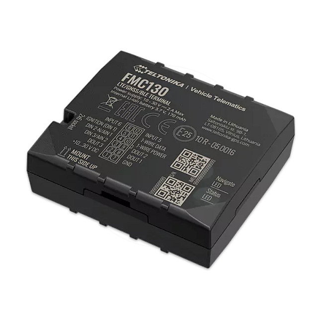 Teltonika FMC130 Tracker GPS para Coche, Localizador Vehicular con LTE 3G 2G GNSS y Bluetooth 4.0, Negro, 55 g Teltonika FMC130 Tracker GPS para Coche, Localizador Vehicular con LTE 3G 2G GNSS y Bluetooth 4.0, Negro, 55 g