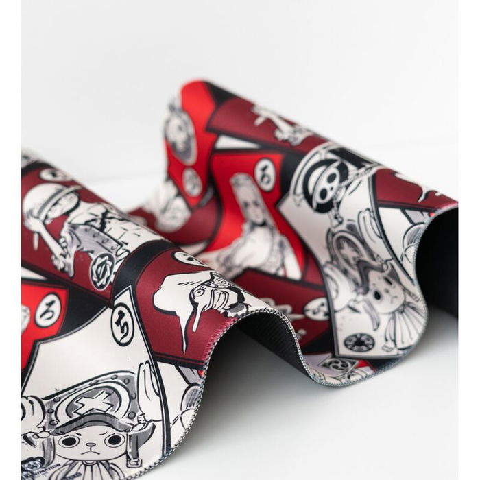 ERIK Alfombrilla gaming One Piece, Tapete para teclado y ratón, 80x35cm, Superficie textil impermeable