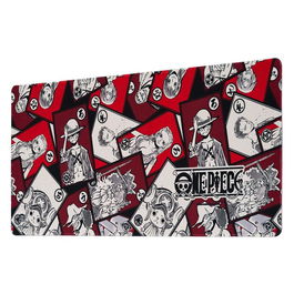 ERIK Alfombrilla gaming One Piece, Tapete para teclado y ratón, 80x35cm, Superficie textil impermeable