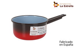 La Estrella Cazo Recto 14 cm 1 L Colección Fuego (6 Unidades)