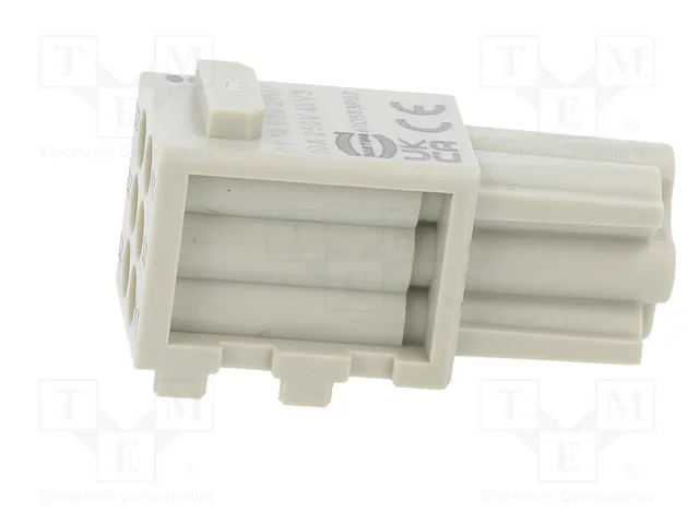 HARTING Módulo de conector hembra Han-Modular® Domino Han D® de 6 pines