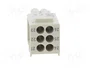 HARTING Módulo de conector hembra Han-Modular® Domino Han D® de 6 pines