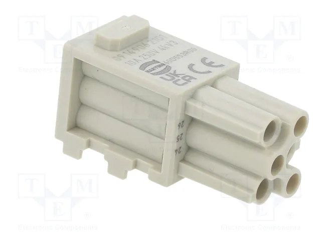 HARTING Módulo de conector hembra Han-Modular® Domino Han D® de 6 pines