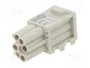 HARTING Módulo de conector hembra Han-Modular® Domino Han D® de 6 pines