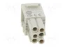 HARTING Módulo de conector hembra Han-Modular® Domino Han D® de 6 pines